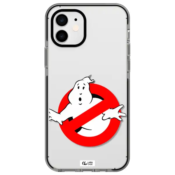 Entry Of Ghosts Is Prohibited Apple iPhone 12 impact black border Case