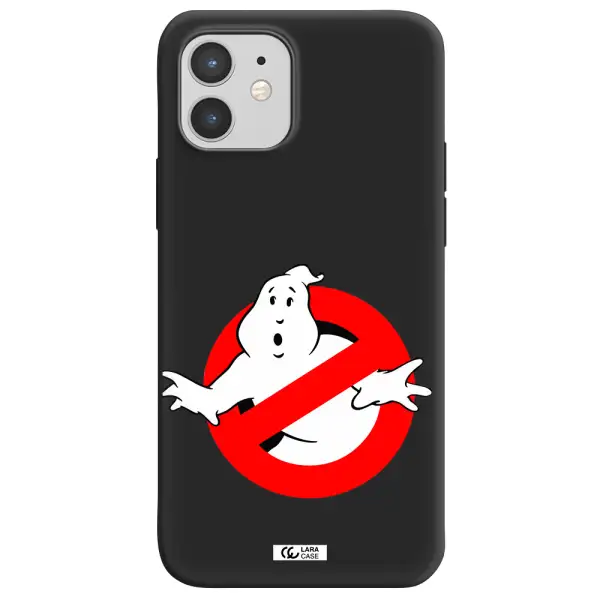 Entry Of Ghosts Is Prohibited Apple iPhone 12 mini Silicone black Case