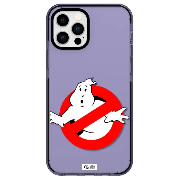 Entry Of Ghosts Is Prohibited Apple iPhone 12 pro impact Lilac Case