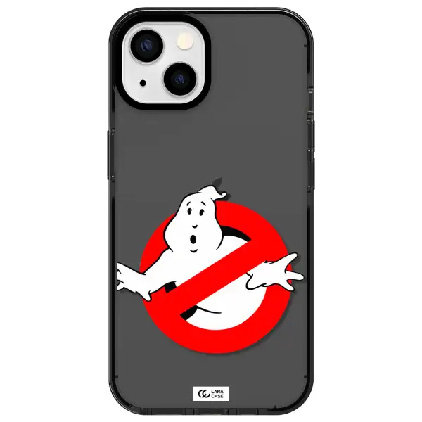 Entry Of Ghosts Is Prohibited Apple iPhone 13 impact Smoke Black Case