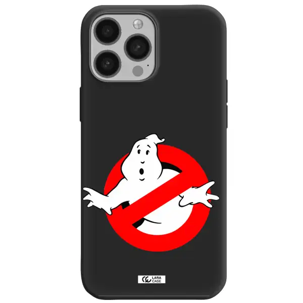 Entry Of Ghosts Is Prohibited Apple iPhone 13 Pro Max Silicone black Case