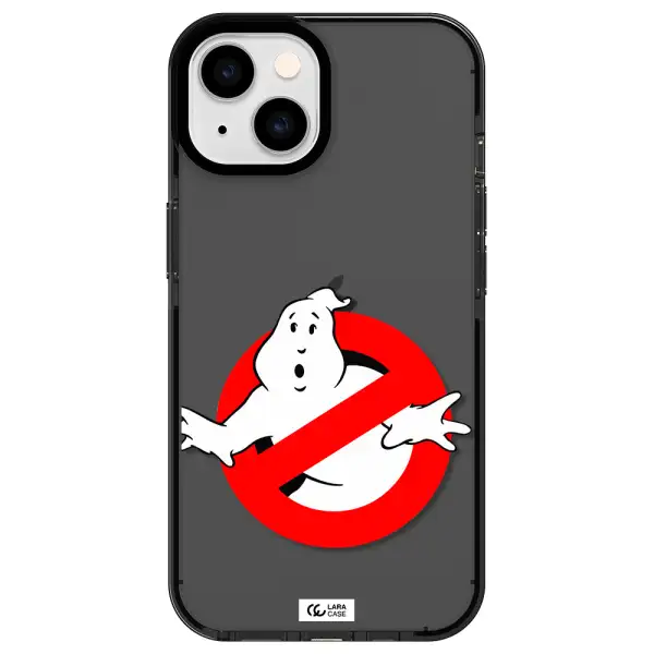 Entry Of Ghosts Is Prohibited Apple iPhone 14 impact Smoke Black Case