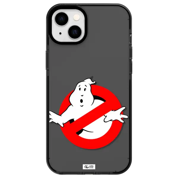Entry Of Ghosts Is Prohibited Apple iPhone 14 plus impact Smoke Black Case