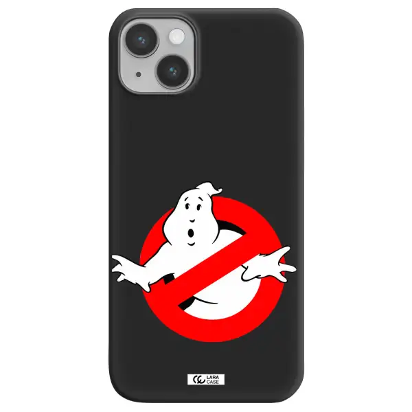 Entry Of Ghosts Is Prohibited Apple iPhone 14 plus Silicone black Case