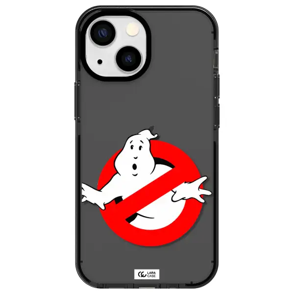 Entry Of Ghosts Is Prohibited Apple iPhone 15 Plus impact Smoke Black Case