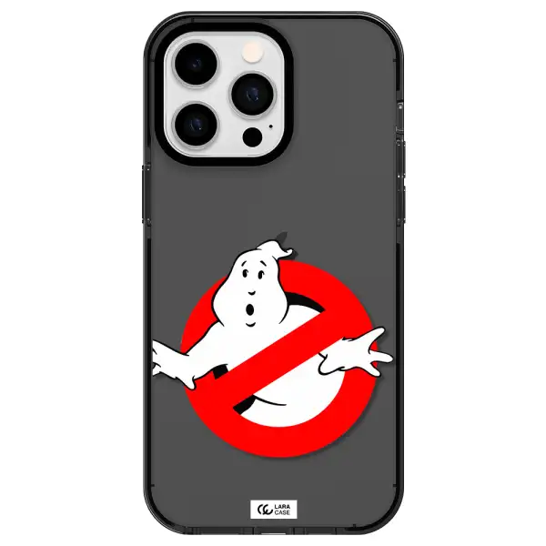 Entry Of Ghosts Is Prohibited Apple iPhone 15 Pro Max impact Smoke Black Case