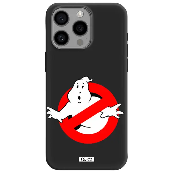 Entry Of Ghosts Is Prohibited Apple Iphone 15 Pro max Silicone black Case