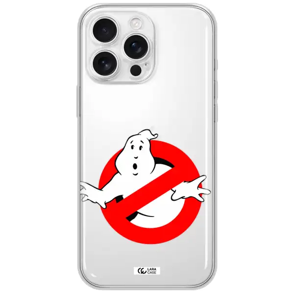 Entry Of Ghosts Is Prohibited Apple Iphone 16 Pro Max Clear Tpu Case