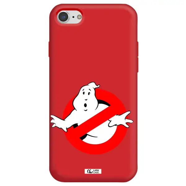 Entry Of Ghosts Is Prohibited Apple iPhone 7 Silicone Imperial Red Case