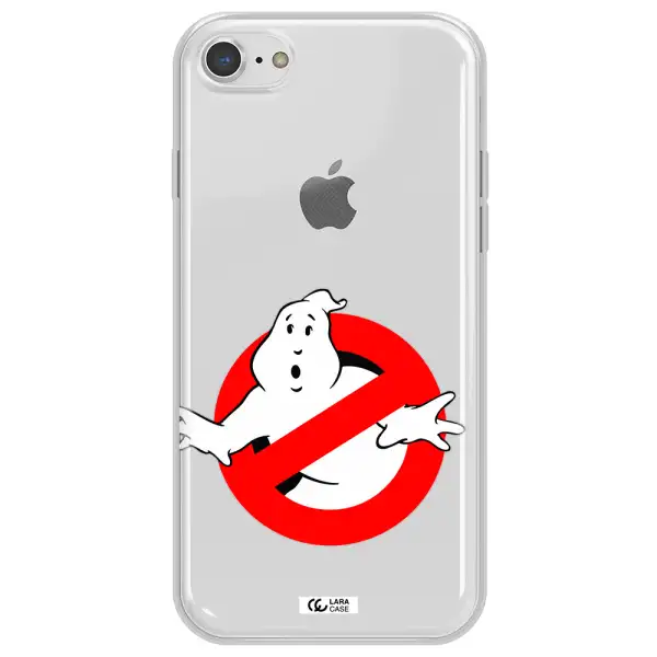 Entry Of Ghosts Is Prohibited Apple iPhone 8 Clear TPU Case
