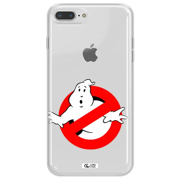 Entry Of Ghosts Is Prohibited Apple iPhone 8 plus Clear TPU Case