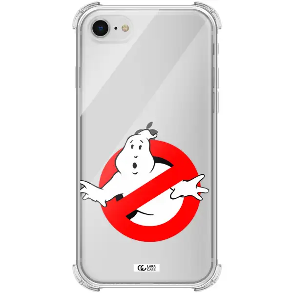 Entry Of Ghosts Is Prohibited Apple iPhone se 2020 Clear PC Case