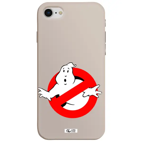 Entry Of Ghosts Is Prohibited Apple iPhone se 2020 Silicone Stone Case