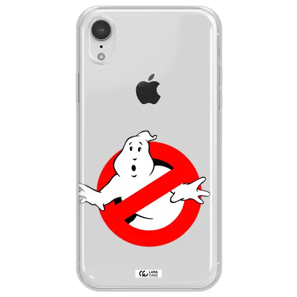 Entry Of Ghosts Is Prohibited Apple iPhone XR Clear TPU Case