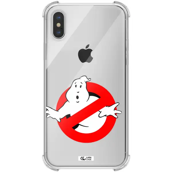 Entry Of Ghosts Is Prohibited Apple iPhone XS max Clear PC Case