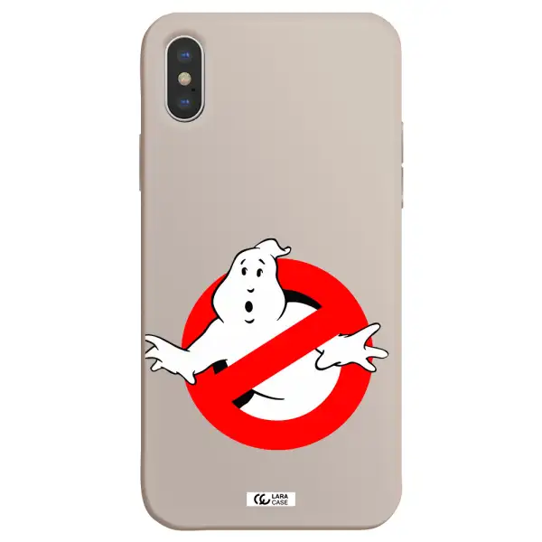 Entry Of Ghosts Is Prohibited Apple iPhone XS max Silicone Stone Case