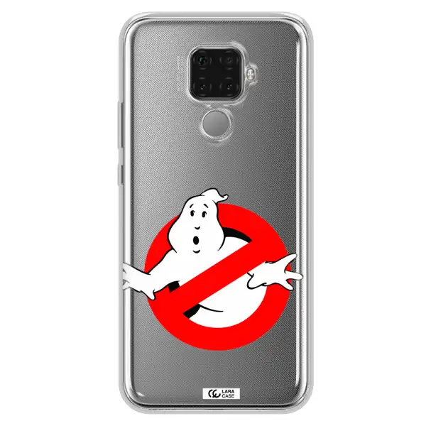 Entry Of Ghosts Is Prohibited Huawei Mate 30 Lite Clear TPU Case