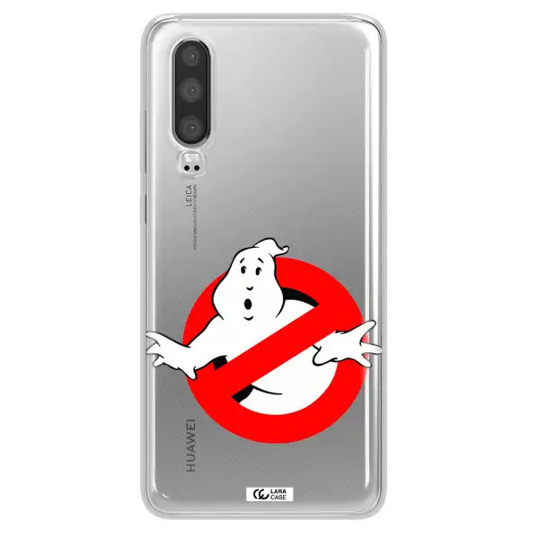 Entry Of Ghosts Is Prohibited Huawei P30 Clear TPU Case