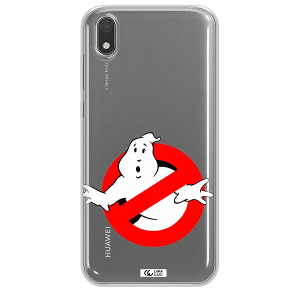 Entry Of Ghosts Is Prohibited Huawei Y5 2019 Clear TPU Case