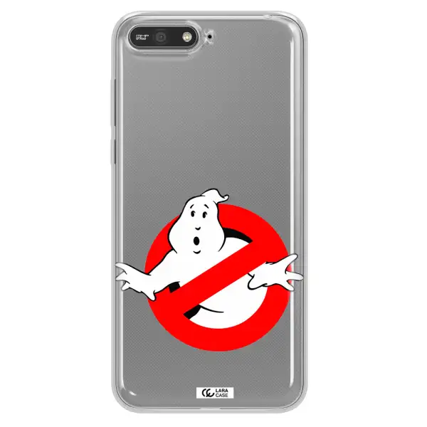 Entry Of Ghosts Is Prohibited Huawei Y6 2018 Clear TPU Case