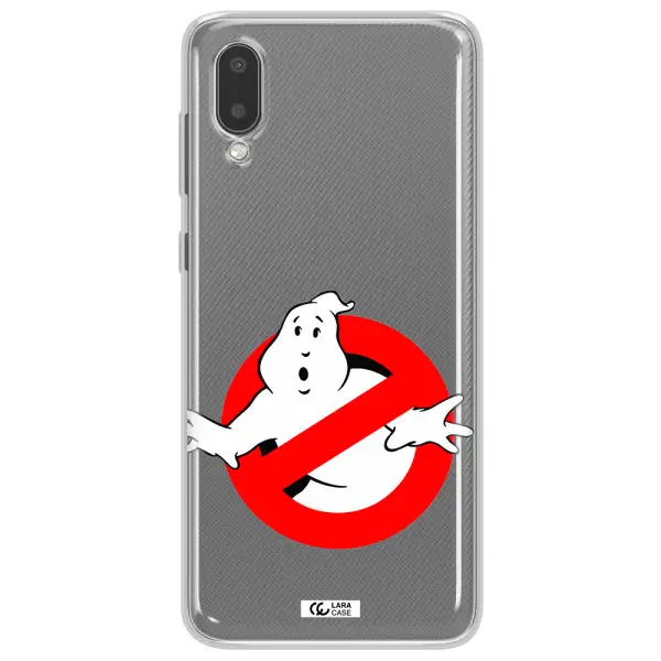 Entry Of Ghosts Is Prohibited Samsung A02 Clear TPU Case