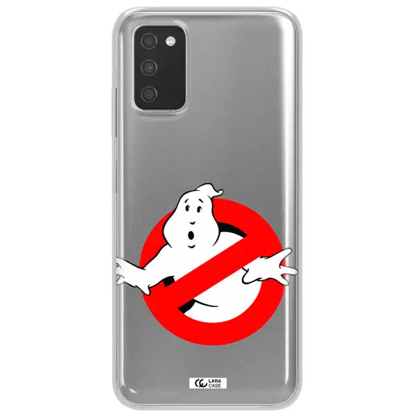 Entry Of Ghosts Is Prohibited Samsung A03S Clear TPU Case