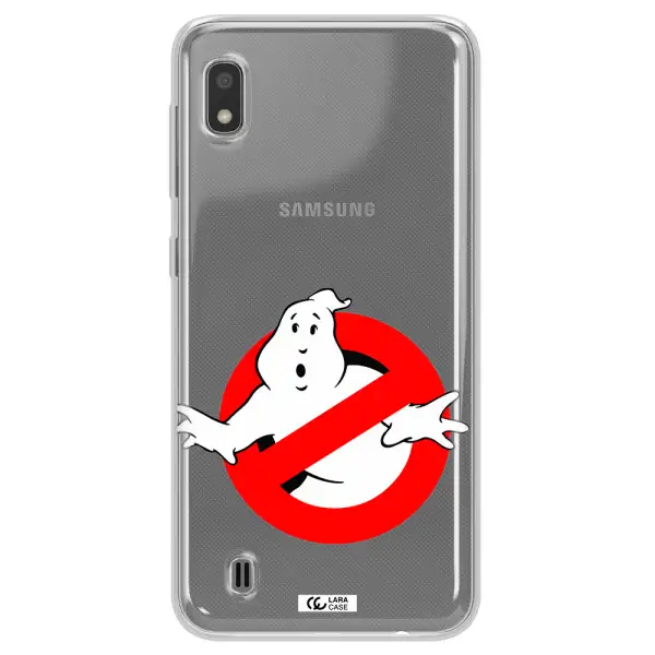 Entry Of Ghosts Is Prohibited Samsung A10 Clear TPU Case