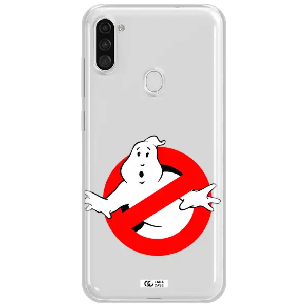 Entry Of Ghosts Is Prohibited Samsung A11 Clear TPU Case