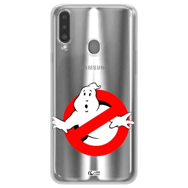 Entry Of Ghosts Is Prohibited Samsung A20S Clear TPU Case