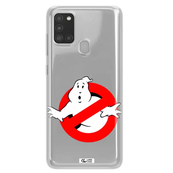 Entry Of Ghosts Is Prohibited Samsung A21S Clear TPU Case