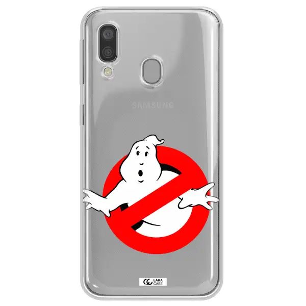 Entry Of Ghosts Is Prohibited Samsung A40 Clear TPU Case
