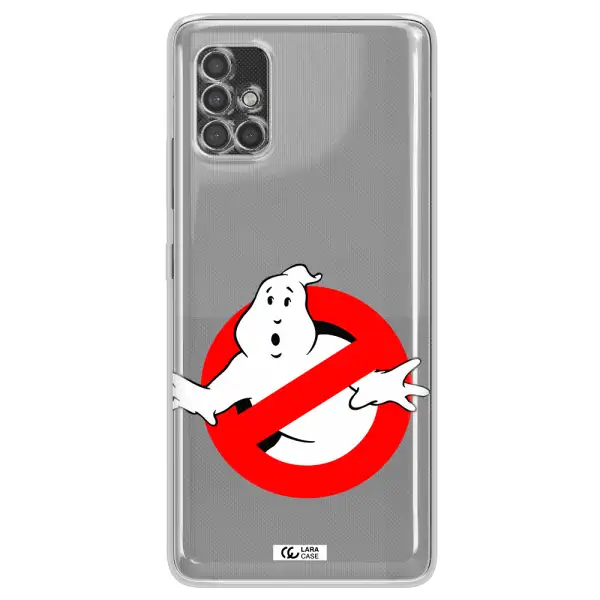 Entry Of Ghosts Is Prohibited Samsung A40S Clear Tpu Case