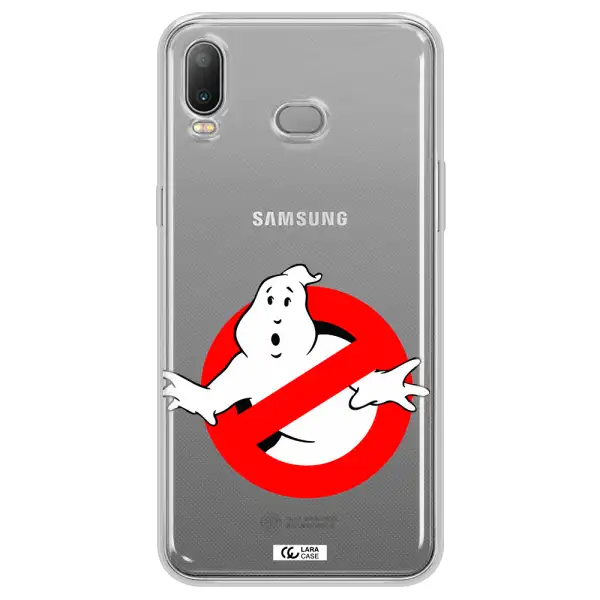Entry Of Ghosts Is Prohibited Samsung A6S Clear TPU Case