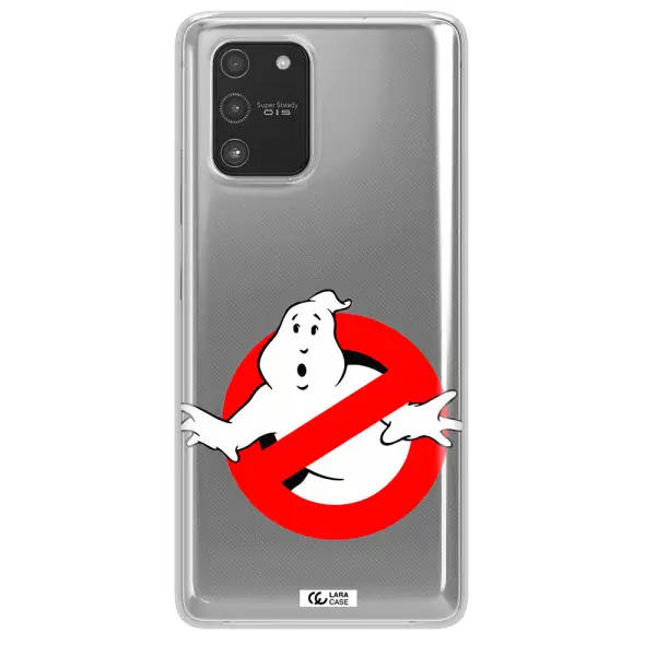 Entry Of Ghosts Is Prohibited Samsung A91 Clear TPU Case