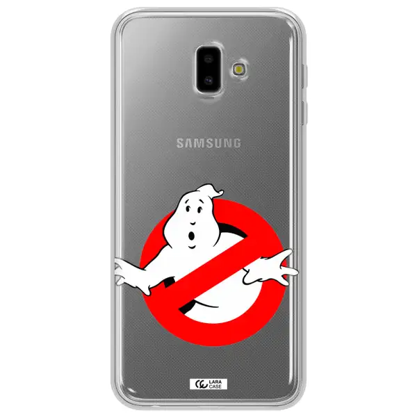Entry Of Ghosts Is Prohibited Samsung J6 Plus Clear TPU Case