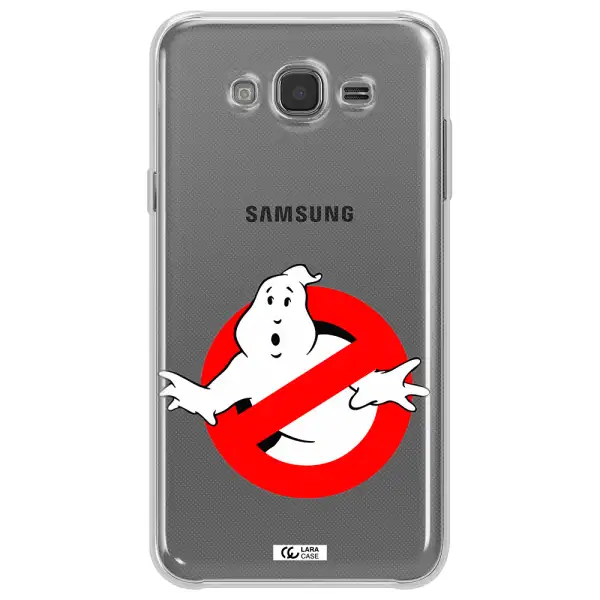 Entry Of Ghosts Is Prohibited Samsung J7 Clear TPU Case