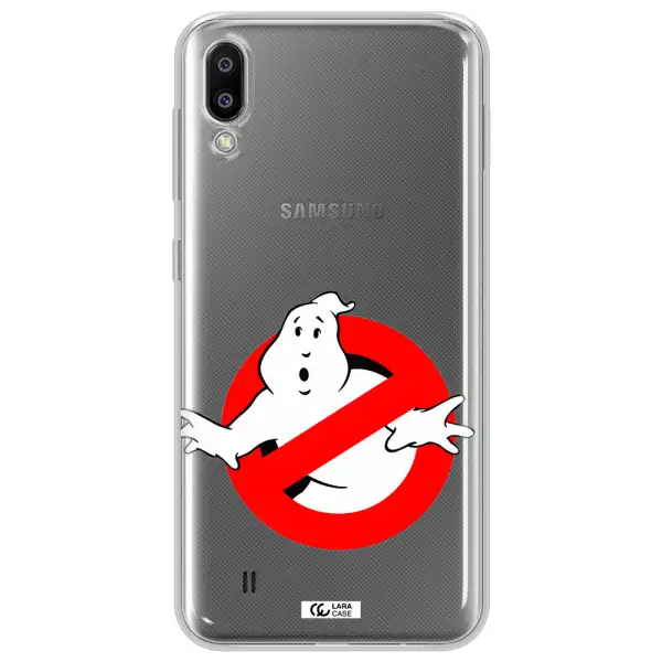 Entry Of Ghosts Is Prohibited Samsung M10 Clear TPU Case