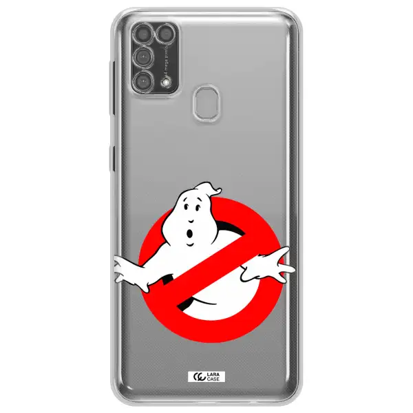 Entry Of Ghosts Is Prohibited Samsung M31 Clear TPU Case