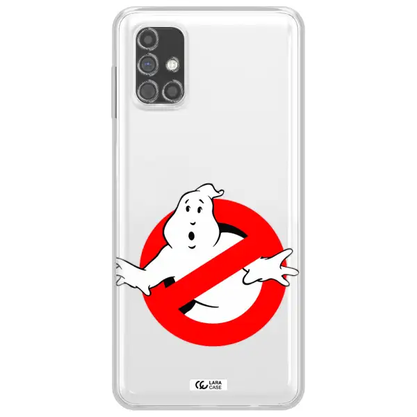 Entry Of Ghosts Is Prohibited Samsung M31S Clear TPU Case