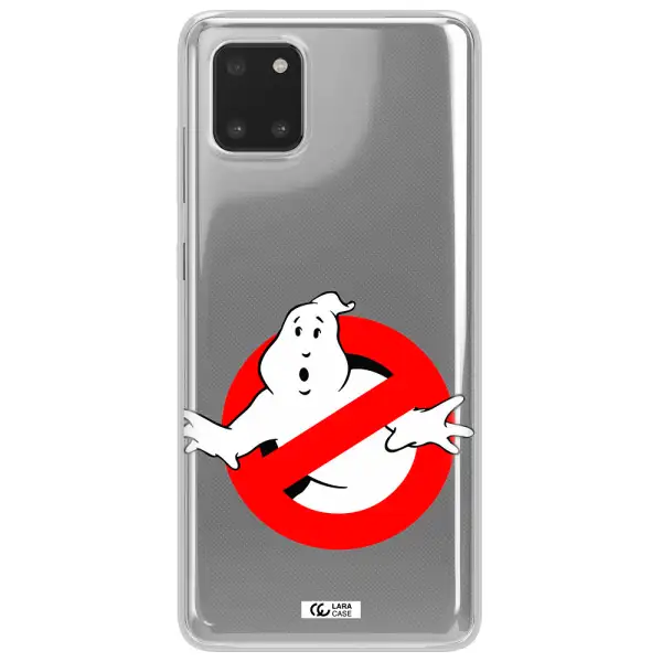 Entry Of Ghosts Is Prohibited Samsung Note 10 Lite Clear TPU Case