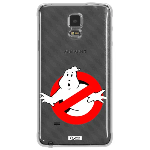 Entry Of Ghosts Is Prohibited Samsung Note 4 Clear TPU Case