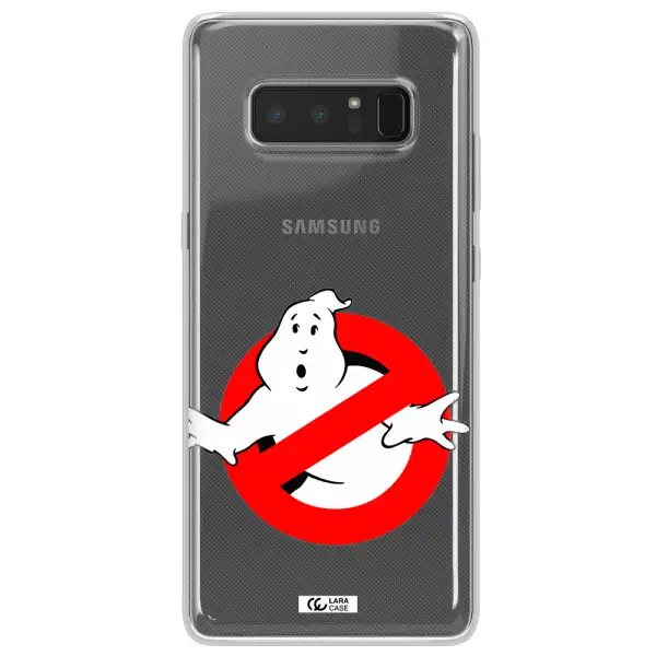 Entry Of Ghosts Is Prohibited Samsung Note 8 Clear TPU Case