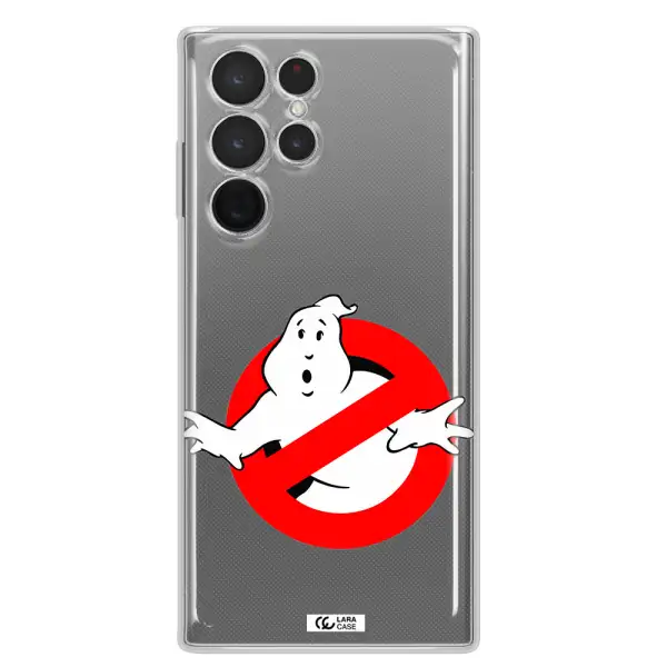 Entry Of Ghosts Is Prohibited Samsung S 22 Ultra Clear TPU Case
