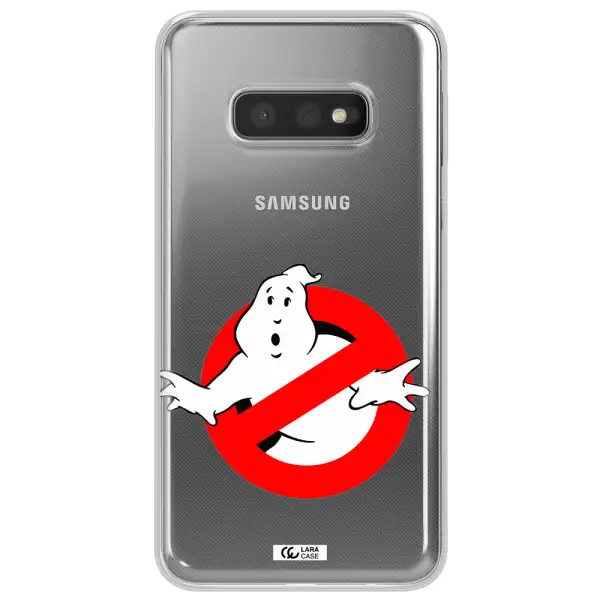 Entry Of Ghosts Is Prohibited Samsung S10e Clear TPU Case