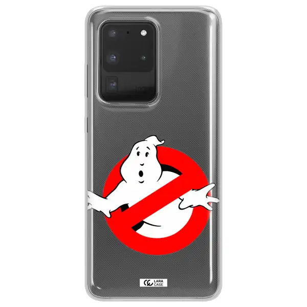 Entry Of Ghosts Is Prohibited Samsung S20 Ultra Clear TPU Case