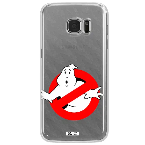 Entry Of Ghosts Is Prohibited Samsung S7 Edge Clear TPU Case