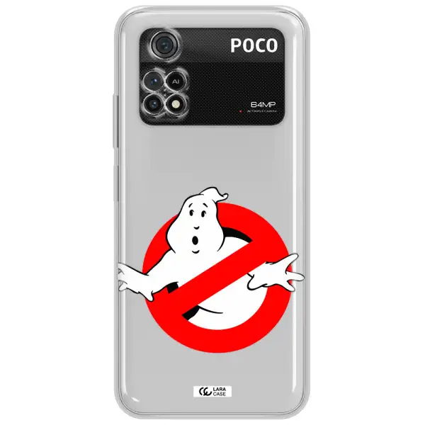 Entry Of Ghosts Is Prohibited Xiaomi Poco M4 Pro 4G Clear Tpu Case