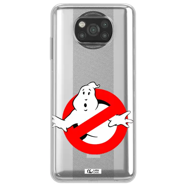 Entry Of Ghosts Is Prohibited Xiaomi Poco X3 Clear TPU Case