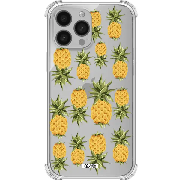 Pineapples Apple iPhone 13 Pro Clear PC Case