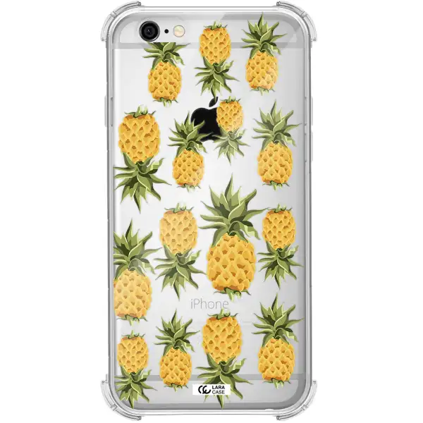 Pineapples Apple iPhone 6 Clear PC Case